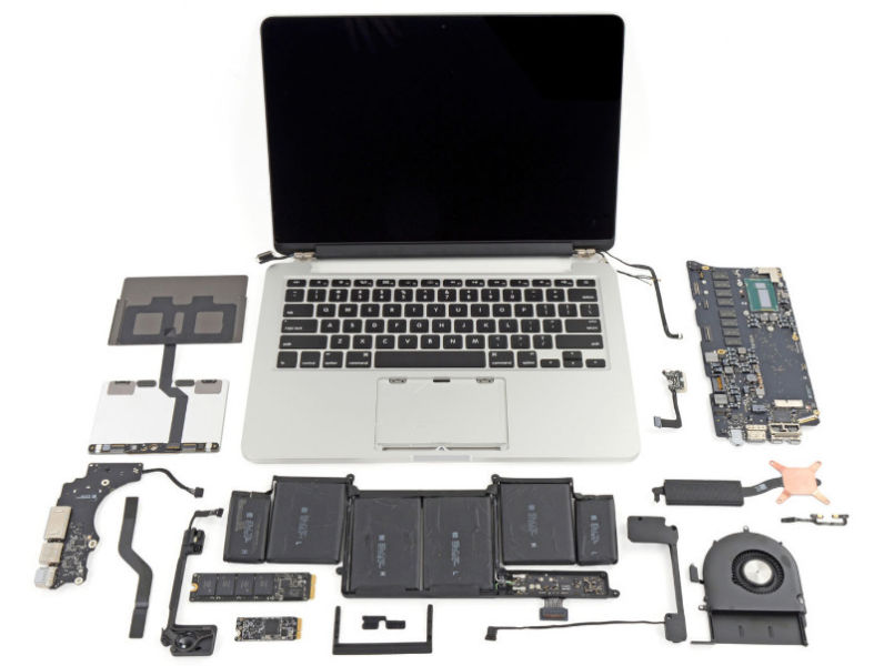Сложный ремонт Apple MacBook Pro в Пскове