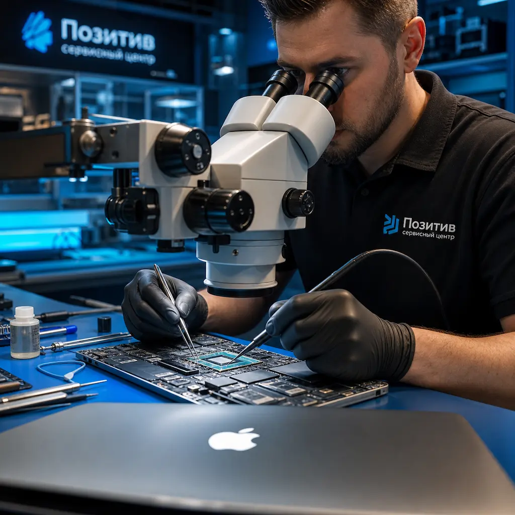 Замена видеокарты Apple MacBook в Пскове