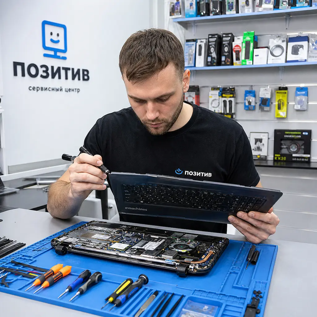 заменить клавиатуру на ноутбуке Emachines в Пскове