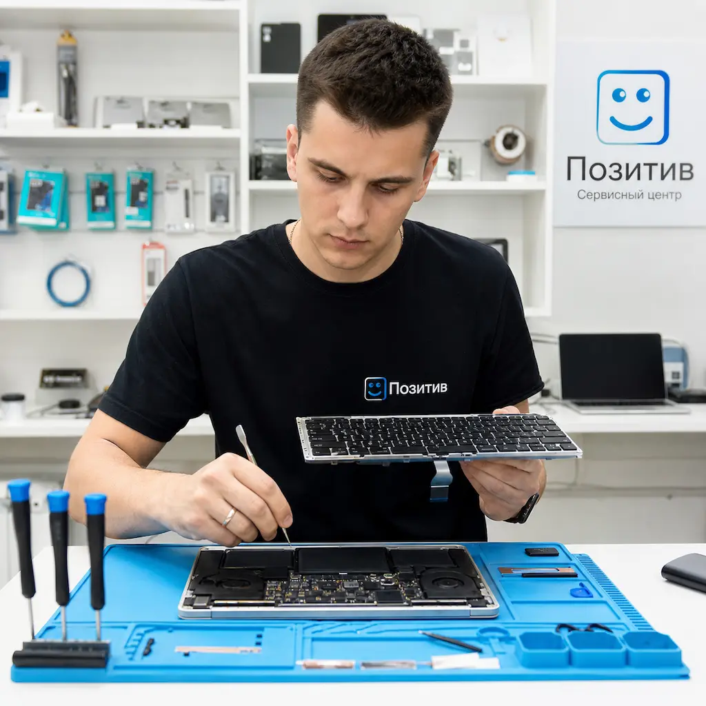 заменить клавиатуру на Apple Macbook в Пскове