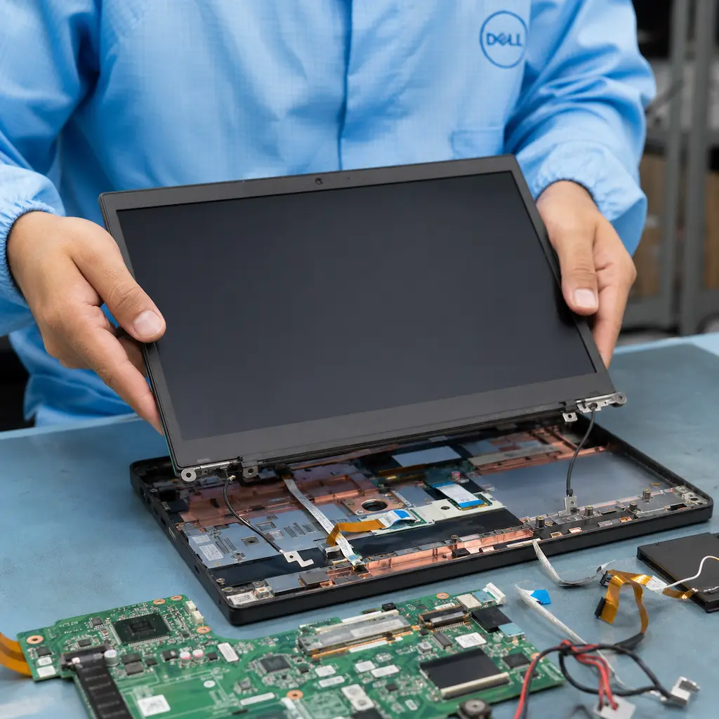 заменить матрицу ноутбука Dell в Пскове