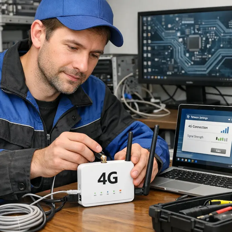 Настройка 4G модема в Пскове