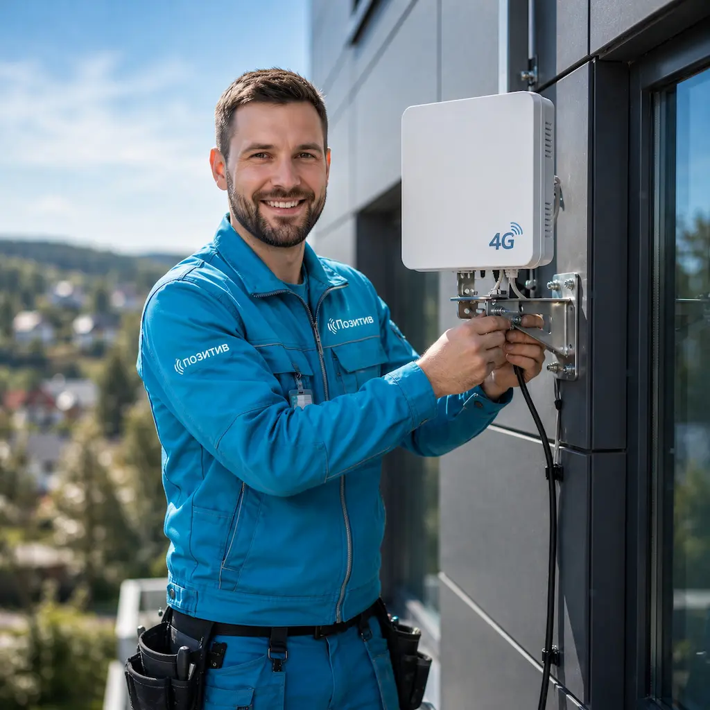 настроить 4G модем в Пскове