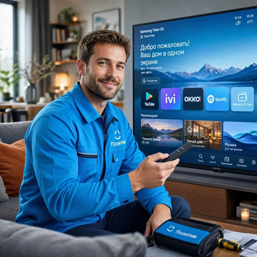 Настройка Smart TV в Пскове