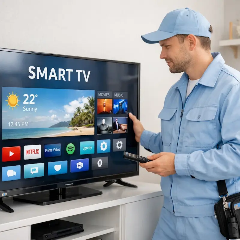 Настройка Smart TV в Пскове