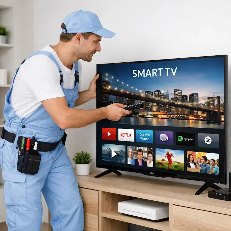 Как вызвать мастера для настройки Smart TV в Пскове