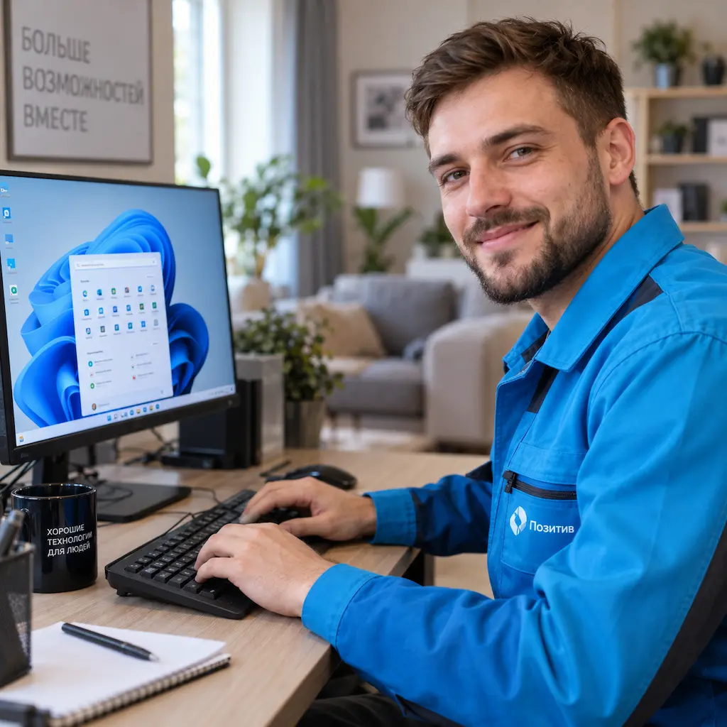 Настройка Windows в Пскове на дому