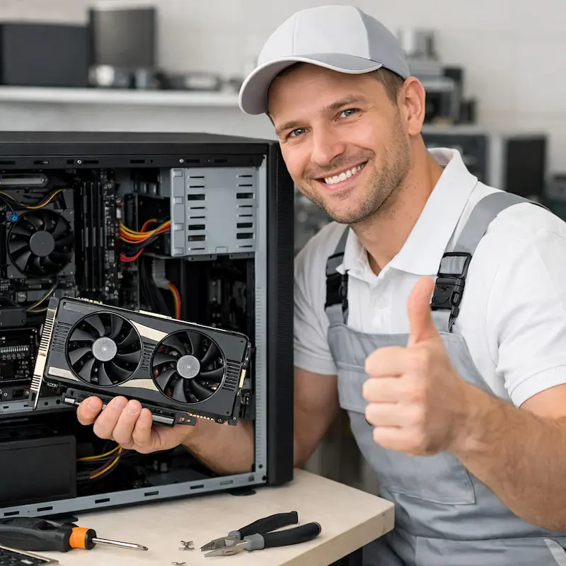 Замена видеокарты ПК в Пскове