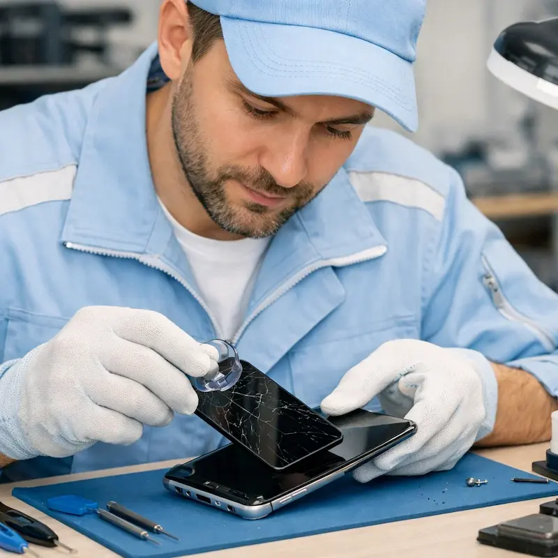 Заменить сенсорное стекло на смартфоне в Пскове